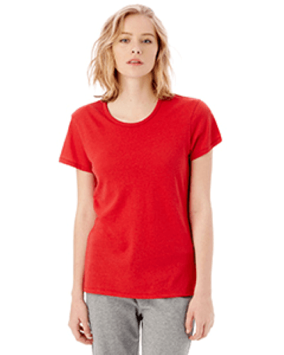 Sample of Alternative 05052BP Ladies' Keepsake Vintage Jersey T-Shirt in RED style