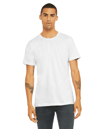 Sample of Canvas 3001 - Unisex Jersey Short-Sleeve T-Shirt in ASH style