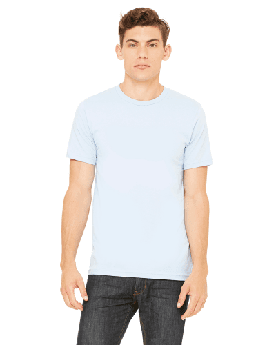 Sample of Canvas 3001 - Unisex Jersey Short-Sleeve T-Shirt in LIGHT BLUE style