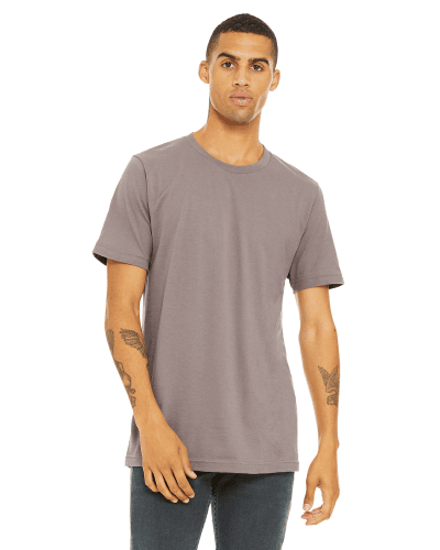 Sample of Canvas 3001 - Unisex Jersey Short-Sleeve T-Shirt in PEBBLE BROWN style