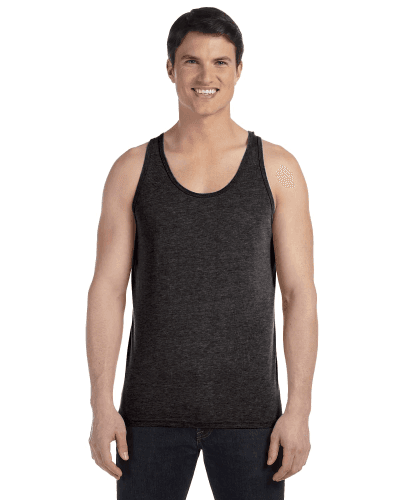 Sample of Bella+Canvas 3480 - Unisex Jersey Tank in CHAR-BLACK TRIB style