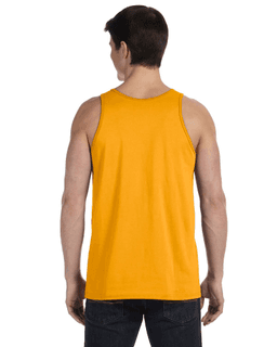 Sample of Bella+Canvas 3480 - Unisex Jersey Tank in GOLD from side back