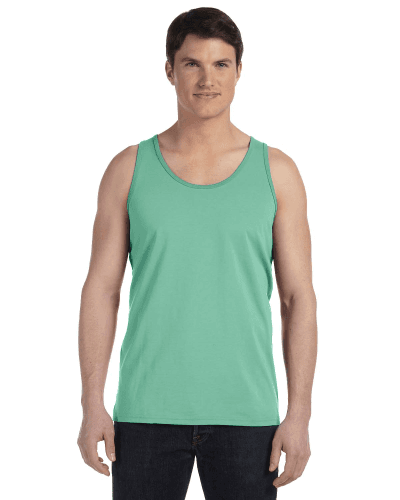 Sample of Bella+Canvas 3480 - Unisex Jersey Tank in GREEN TRIBLEND style