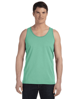 Sample of Bella+Canvas 3480 - Unisex Jersey Tank in GREEN TRIBLEND from side front