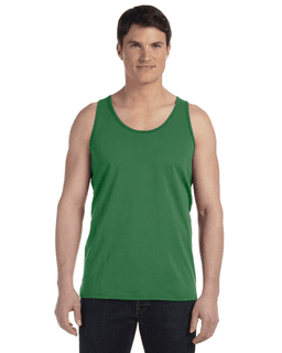 Sample of Bella+Canvas 3480 - Unisex Jersey Tank in LEAF from side front