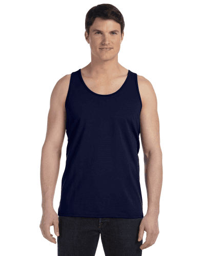 Sample of Bella+Canvas 3480 - Unisex Jersey Tank in NAVY style