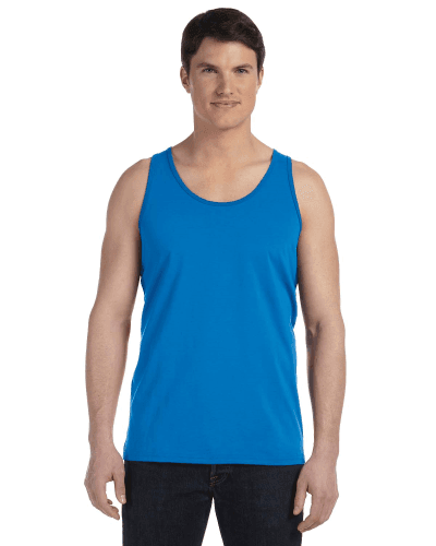 Sample of Bella+Canvas 3480 - Unisex Jersey Tank in NEON BLUE style