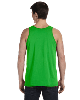 Sample of Bella+Canvas 3480 - Unisex Jersey Tank in NEON GREEN from side back