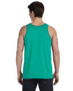 Sample of Bella+Canvas 3480 - Unisex Jersey Tank in TEAL from side back