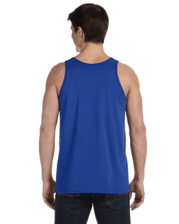 Sample of Bella+Canvas 3480 - Unisex Jersey Tank in TRUE ROYAL from side back