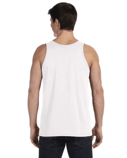 Sample of Bella+Canvas 3480 - Unisex Jersey Tank in WHITE from side back