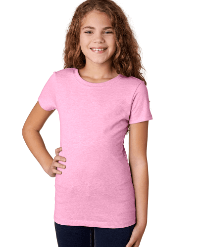 Sample of Next Level 3712 - Youth Princess CVC T-Shirt in LILAC style