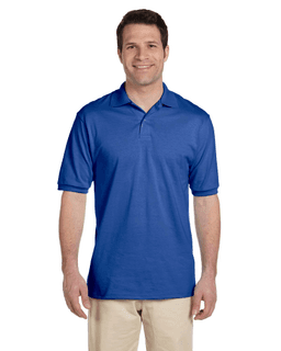 Sample of Jerzees 437 - Adult 5.6 oz. SpotShield Jersey Polo in ROYAL from side front