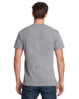 Sample of Next Level 6010 - Men's Triblend Crew in PREMIUM HEATHER from side back