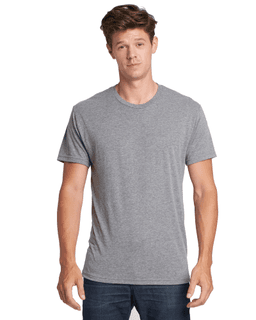 Sample of Next Level 6010 - Men's Triblend Crew in PREMIUM HEATHER from side front