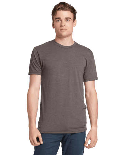 Sample of Next Level 6010 - Men's Triblend Crew in VENETIAN GRAY style