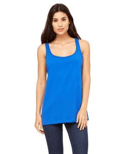 Sample of Bella 6488 - Ladies' Relaxed Jersey Tank in TRUE ROYAL style