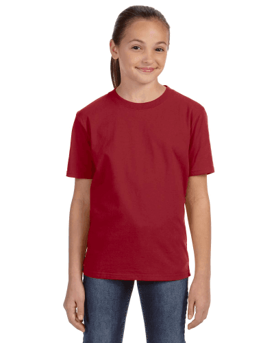 Sample of Anvil 780B Youth Midweight T-Shirt in INDEPENDENCE RED style