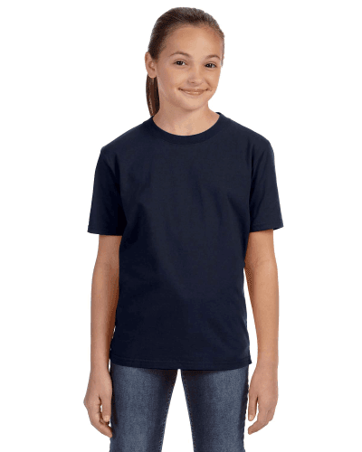 Sample of Anvil 780B Youth Midweight T-Shirt in NAVY style