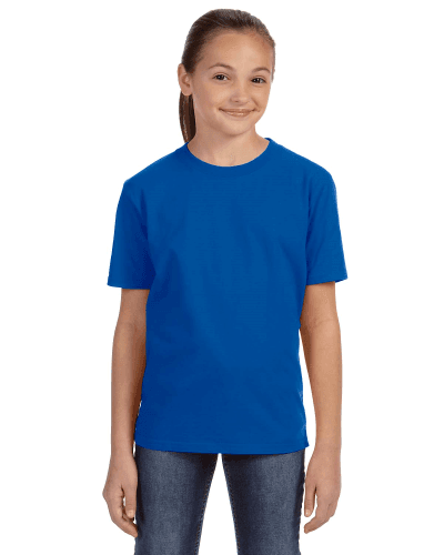 Sample of Anvil 780B Youth Midweight T-Shirt in ROYAL BLUE style