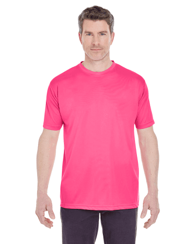 Sample of UltraClub 8420 - Men's Cool & Dry Sport Performance Interlock T-Shirt in HELICONIA style