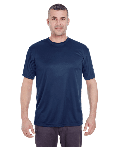 Sample of UltraClub 8620 - Men's Cool & Dry Basic Performance T-Shirt in NAVY style