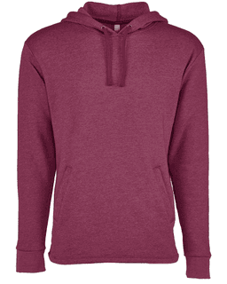 Sample of Next Level 9300 - Unisex PCH Pullover Hoody in HEATHER MAROON from side front