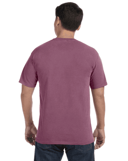 Sample of Comfort Colors C1717 - Adult Heavyweight RS T-Shirt in BERRY from side back