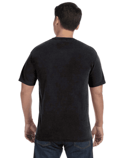 Sample of Comfort Colors C1717 - Adult Heavyweight RS T-Shirt in BLACK from side back