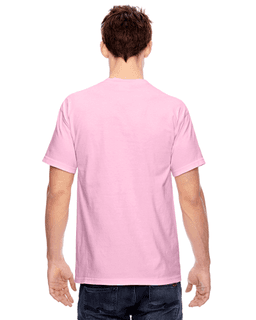 Sample of Comfort Colors C1717 - Adult Heavyweight RS T-Shirt in BLOSSOM from side back