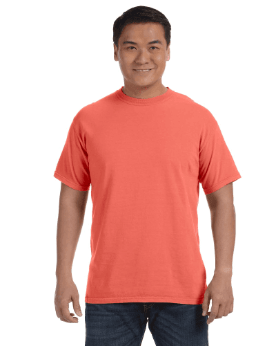 Sample of Comfort Colors C1717 - Adult Heavyweight RS T-Shirt in BRIGHT SALMON style