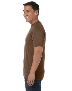 Sample of Comfort Colors C1717 - Adult Heavyweight RS T-Shirt in BROWN from side sleeveright