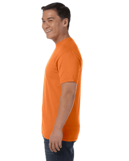 Sample of Comfort Colors C1717 - Adult Heavyweight RS T-Shirt in BURNT ORANGE from side sleeveright