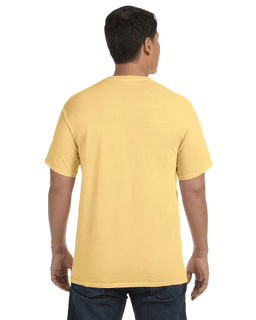 Sample of Comfort Colors C1717 - Adult Heavyweight RS T-Shirt in BUTTER from side back