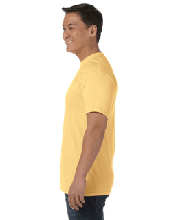 Sample of Comfort Colors C1717 - Adult Heavyweight RS T-Shirt in BUTTER from side sleeveright