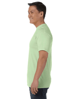 Sample of Comfort Colors C1717 - Adult Heavyweight RS T-Shirt in CELERY from side sleeveright