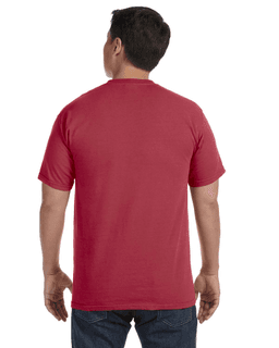 Sample of Comfort Colors C1717 - Adult Heavyweight RS T-Shirt in CHILI from side back