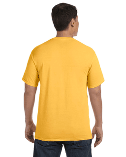 Sample of Comfort Colors C1717 - Adult Heavyweight RS T-Shirt in CITRUS from side back