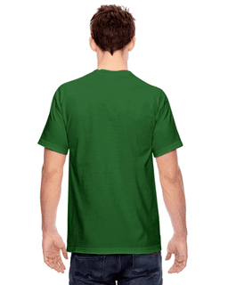 Sample of Comfort Colors C1717 - Adult Heavyweight RS T-Shirt in CLOVER from side back