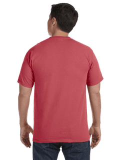 Sample of Comfort Colors C1717 - Adult Heavyweight RS T-Shirt in CUMIN from side back