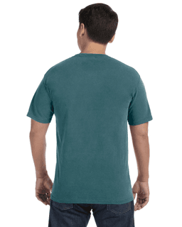 Sample of Comfort Colors C1717 - Adult Heavyweight RS T-Shirt in EMERALD from side back