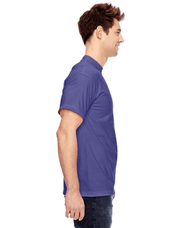 Sample of Comfort Colors C1717 - Adult Heavyweight RS T-Shirt in GRAPE from side sleeveleft