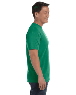 Sample of Comfort Colors C1717 - Adult Heavyweight RS T-Shirt in GRASS from side sleeveleft