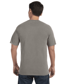 Sample of Comfort Colors C1717 - Adult Heavyweight RS T-Shirt in GREY from side back