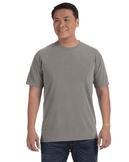 Sample of Comfort Colors C1717 - Adult Heavyweight RS T-Shirt in GREY from side front