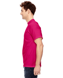 Sample of Comfort Colors C1717 - Adult Heavyweight RS T-Shirt in HELICONIA from side sleeveright