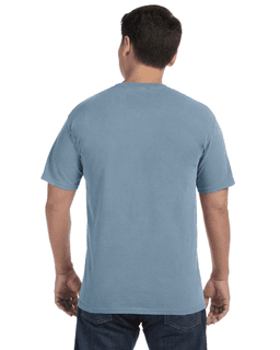 Sample of Comfort Colors C1717 - Adult Heavyweight RS T-Shirt in ICE BLUE from side back