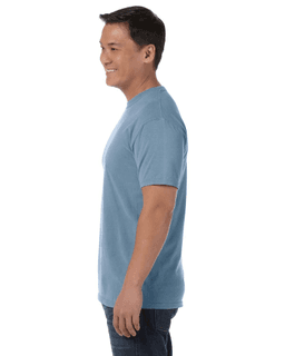 Sample of Comfort Colors C1717 - Adult Heavyweight RS T-Shirt in ICE BLUE from side sleeveright