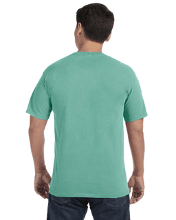 Sample of Comfort Colors C1717 - Adult Heavyweight RS T-Shirt in ISLAND REEF from side back