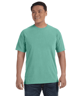 Sample of Comfort Colors C1717 - Adult Heavyweight RS T-Shirt in ISLAND REEF from side front